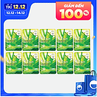 Bộ 10 gói mặt nạ dưỡng ẩm da và chống lão hóa chiết xuất nha đam 3W Clinic Fresh Aloe Mask Sheet 23ml X 10 - Hàn Quốc Chính Hãng