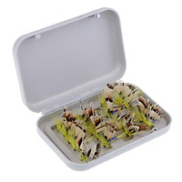 20pcs Colorful Fly Fishing Hook Baits Lures Lifelike Butterfly Flies