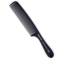 Anti-Static Hairdressing Carbon Fiber Comb Tapered Steel Needle Comb Thicken Heat Resistant Hair Comb