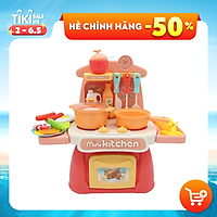 Bộ đồ chơi hướng nghiệp nấu ăn nhà bếp cho bé từ 3 tới 8 tuổi Toyshouse 889-173