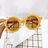 Kính Mát Cho Bé Trai Bé Gái BabyloveGo Gọng Tròn Sử Dụng Tròng Kính UV400 Chống Bức Xạ Phong Cách Hàn Quốc Cổ Điển