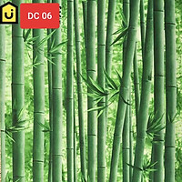decal dán tường trúc xanh