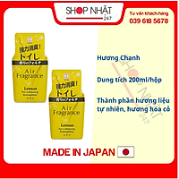 Combo 2 hộp khử mùi toilet hương chanh nội địa Nhật Bản