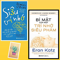 Combo Bí Mật Của Một Trí Nhớ Siêu Phàm và Siêu Trí Nhớ ( Tặng Kèm Sổ Tay Xương Rồng)