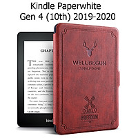 Bao Da Cover Dành Cho Máy Đọc Sách Kindle Paperwhite Gen 4 (10th) Tuần Lộc