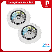 Combo 2 Bông Lau Thay Thế Của Bộ Lau Nhà ETM498 Lock&Lock - ETM451