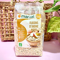 Yến mạch cán mỏng hữu cơ Markal 500g
