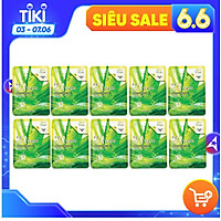 Combo 10 Túi mặt nạ giấy dưỡng ẩm -Mặt nạ dưỡng da chiết xuất từ lô hội 3W Clinic Hàn Quốc 23mlx10