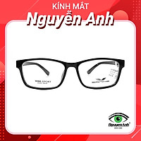 gọng kính cận nhựa dẻo loại 1 siêu bền dáng vuông dành cho nam và nữ mã 24238 loại đẹp thời trang