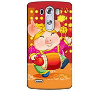 Ốp lưng dành cho điện thoại LG G3 Heo Xuân Đánh Trống