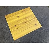 Combo 10 tấm xốp dán tường giả gỗ 3D