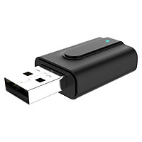 2 Trong 1 USB Bluetooth 5.0 Mini Không Dây Dongle Adapter 3.5 Mm Cho Windows10 8