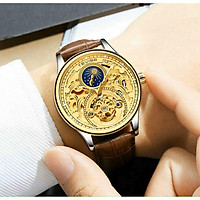 Đồng hồ Tevise cơ dành cho nam dây da cao cấp
