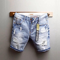 QUẦN SHORT JEAN NAM CHẤT BÒ CO GIÃN MẪU MỚI SIÊU HOT THỜI TRANG CAO CẤP AQ056