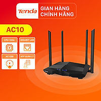 Tenda Thiết bị phát Wifi AC10 Chuẩn AC 1200Mbps - Hàng Chính Hãng