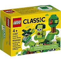 Mô Hình Lắp Ráp Lego Classic Hộp Lắp Ráp Sáng Tạo Xanh Lá 11007 (60 chi tiết)