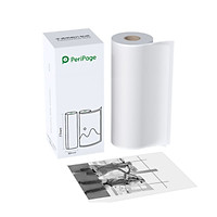 PeriPage 77 x 30mm Translucent Photo Sticker BPA-Free Adhesive Thermal Paper Roll Sticky Paper Waterproof Oil-proof