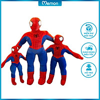 Gấu bông Người nhện Spider Man cao cấp - Hàng chính hãng Memon - Đồ chơi thú nhồi bông Người Nhện Spider Man, Bông Gòn PP 3D tinh khiết, đàn hồi đa chiều, bền đẹp, an toàn cho người sử dụng.