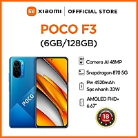 Điện Thoại Thông Minh Xiaomi Poco F3 6GB l 128GB - Hàng Chính Hãng