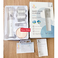 Tông đơ cắt tóc cho bé thông minh Moaz Bebe MB-014 có tính năng hút tóc