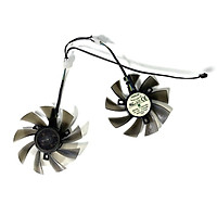 2 Quạt Làm Mát GPU 95MM T129215SM 0.25A RX580, Compati Dành Cho ASUS AREZ Radeon RX 580 STRIX 470 570 G-tx 1050Ti 1070Ti 1080Ti