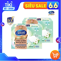 Bộ 2 Hộp Silcot Bông Trang Điểm (bông tẩy trang) Nhật Bản Cao Cấp (66 Miếng/Hộp)