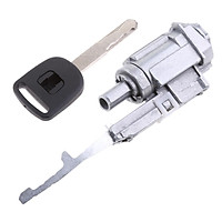 Car Auto Front (Driver Side) Door Lock Cylinder + Key for Honda Accord CRV