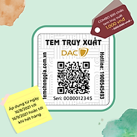 Bộ 500 chiếc tem - qr-code - truy xuất nguồn gốc