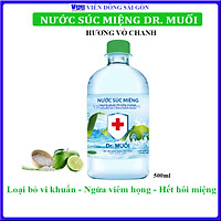 Nước súc miệng Dr. Muối hương vỏ chanh (1000ml)