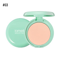 LAMEILA Bột thiết lập kiểm soát dầu Kem che khuyết điểm Cao cấp lâu trôi 45g