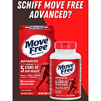 Thực phẩm chức năng Hỗ trợ điều trị 5 triệu chứng ở xương và khớp - Move Free Joint Heath Advanced Glucosamine + Chondroitin 200 Tablets