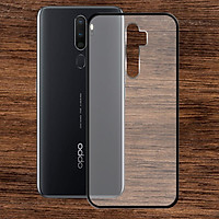 Ốp lưng Oppo A5 2020 - Bề mặt nhám chống vân tay, lưng cứng, viền TPU dẻo - 02130 - Hàng Chính Hãng