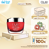 Kem Dưỡng Ẩm Ngăn Ngừa Lão Hóa OLAY Chứa Hợp Chất Collagen Peptide 24 50ml