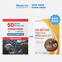 Sách luyện thi thpt quốc gia: 50 Đề thi chọn lọc chinh phục điểm cao kì thi THPT QG 2021 môn Lịch sử thầy Nguyễn Mạnh Hưởng