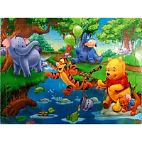 Bộ Tranh Ghép Hình Puzzle 60 Mảnh Bằng Gỗ/ Xếp hình gỗ cho bé HOT