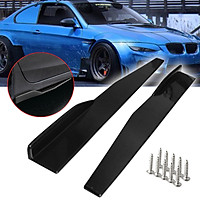 Pair Black Car Side Skirts Rocker Spiltters Winglet Car Accessories For Toyota Corolla Hilux Vitz Fortuner Innova C-HR
