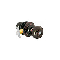 Ổ khóa cửa tay nắm tròn Việt Tiệp 04204 cò dài / cò ngắn, làm từ hợp kim thép inox màu đen vàng dành cho các loại cửa thông phòng chất liệu gỗ, nhôm, sắt,...