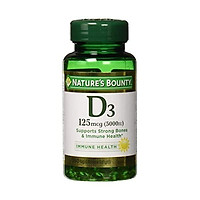 Viên bổ sung vitamin Vitamin D3 by Nature's Bounty