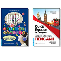 COMBO Sách Luyện Học Tiếng Anh Căn Bản (Để nói thông thạo tiếng Anh + MindMap - English Grammar)