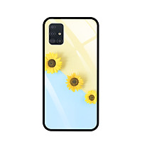 Ốp Lưng Điện Thoại SAMSUNG GALAXY A51 - Mặt Lưng Kính Cường Lực - 8163 HHD03 - Hàng Chính Hãng