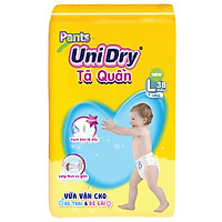 Combo 2 Tã Quần UniDry Gói Đại L38 (38 Miếng)