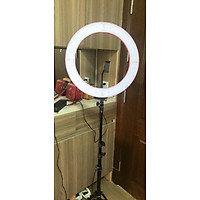 Bộ Giá Đỡ Điện Thoại Livestream Có Đèn Led LB -26cm -Điều chỉnh 3 chế độ màu ánh sáng