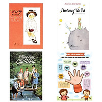Combo 3 cuốn văn học tiểu thuyết hay: Hoàng Tử Bé + Thung Lũng Cầu Vồng + Totto - Chan Bên Cửa Sổ + Poster an toàn
