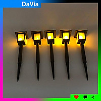 Đèn sân vườn năng lượng mặt trời ánh nến Davia HT01-024 (sáng liên tục tới 16 tiếng)