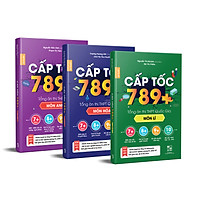 Combo sách Tổng Ôn "CẤP TỐC 789+" Anh, Lí, Hoá - Tổng Ôn Toàn Diện Kiến Thức Thi THPTQG - Nắm chắc kiến thức trọng tâm hay thi nhất