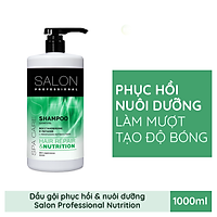 Dầu gội Salon Professional phục hồi và nuôi dưỡng tóc 1000ml