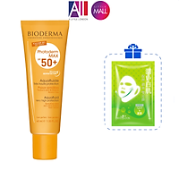 Kem chống nắng không màu Bioderma Photoderm MAX SPF50+ 40ml TẶNG mặt nạ Sexylook (Nhập khẩu)