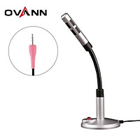 OV-M369 Professional Wired Desktop Microphone For Computer/ Conference/ Amplifier Chat Microphone