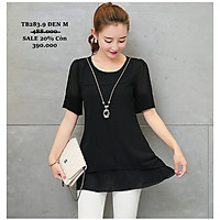 ÁO THUN THỜI TRANG CHO MÙA HÈ_TB 283.9 ĐEN M
