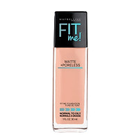 Maybelline Fit Me Matte & Poreless Mattifying Liquid Foundation - Creamy Beige 122